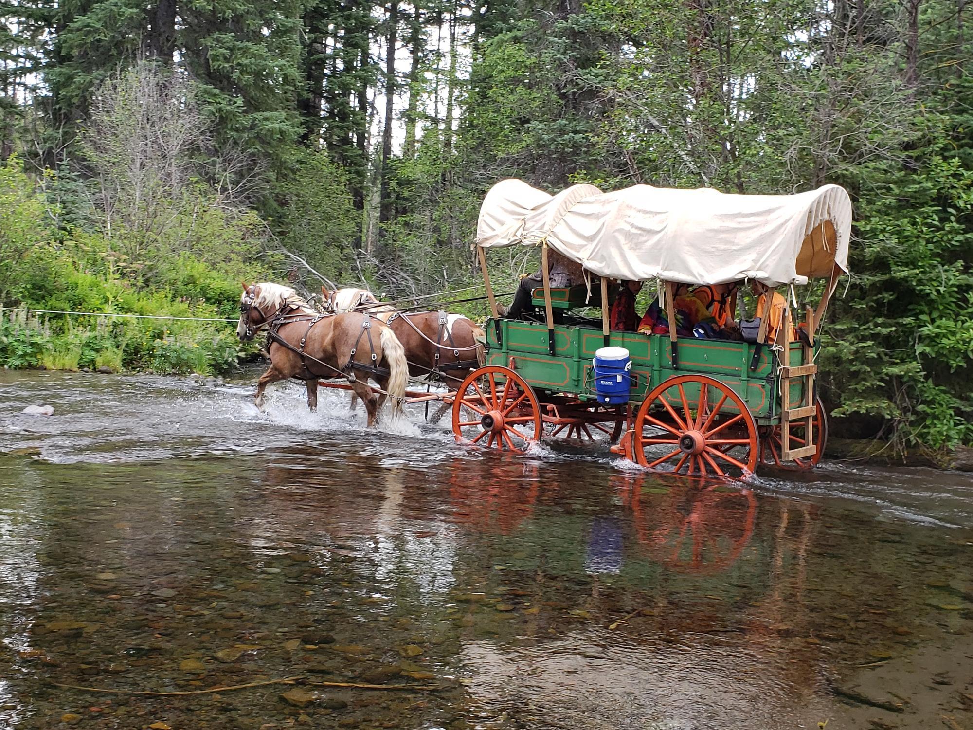 4-H wagon train