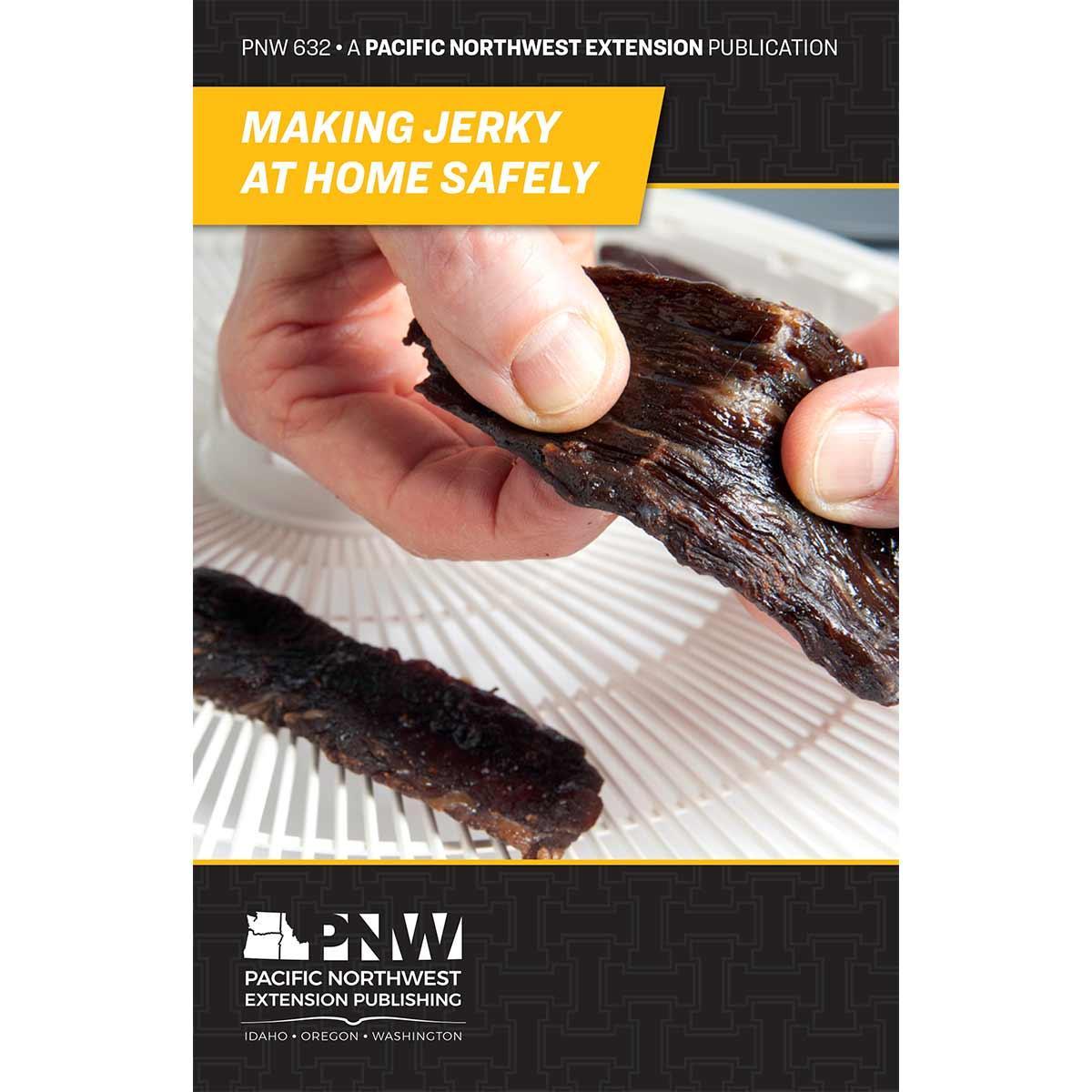 Cover image of "Making Jerky at Home Safely" publication