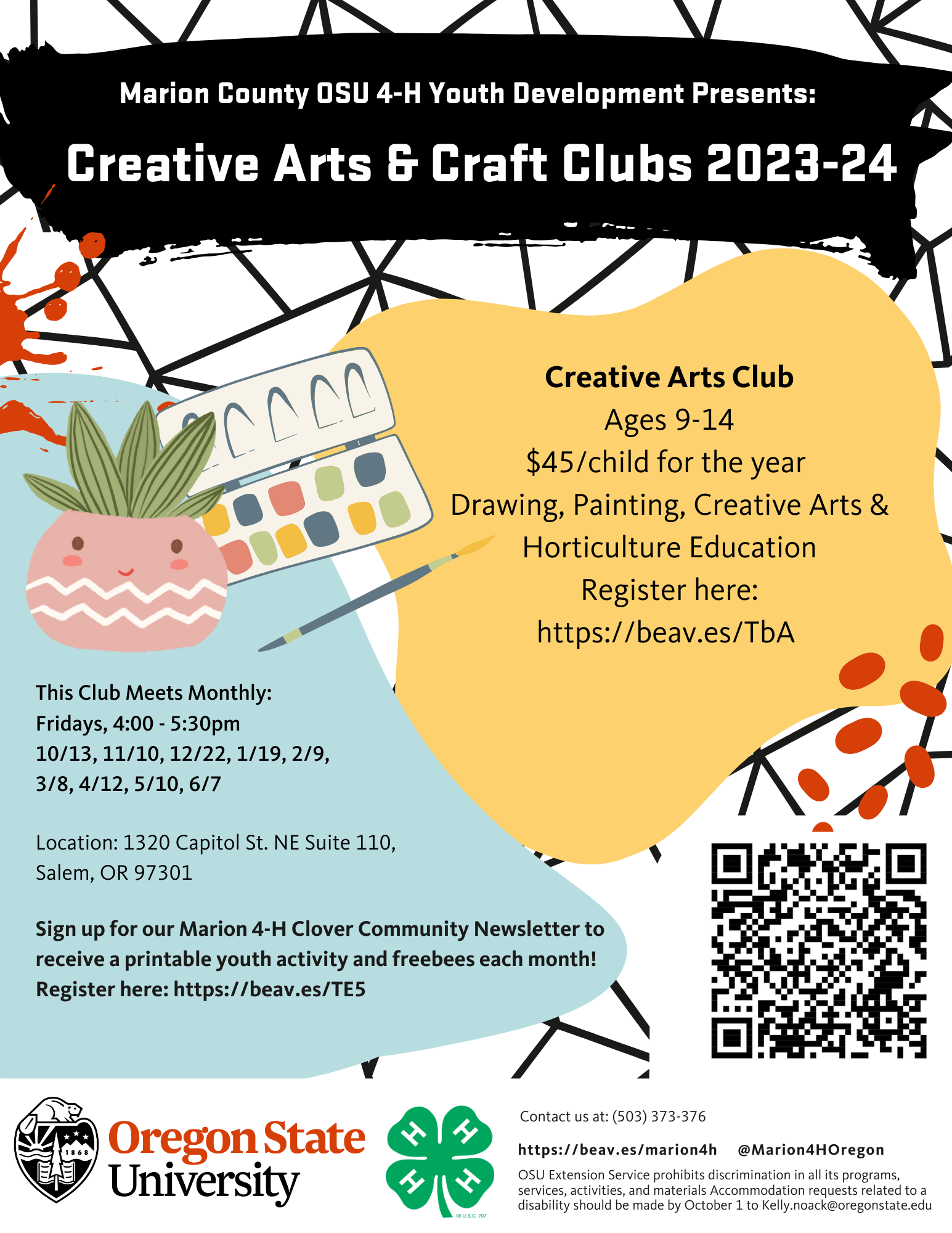 Marion County 4-H Creative Arts & Craft Club