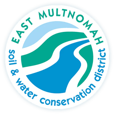 Logo for the East Multnomah Soil and Water Conservation District