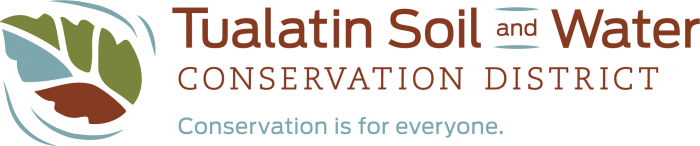 Logo for the Tualatin Soil and Water Conservation District