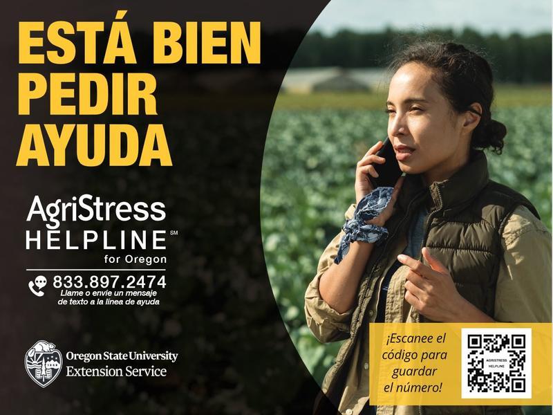 AgriStress Helpline Spanish- 833-897-2474