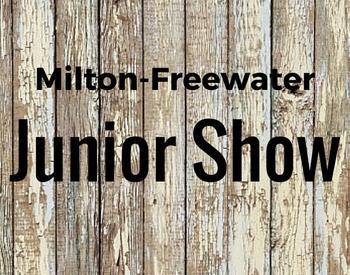 Milton-Freewater Junior Show