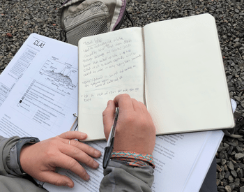 Nature journaling