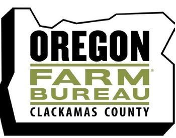 Oregon Farm Bureau Clackamas County Logo