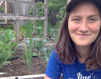 Halie Cousineau, OSU Extension school garden coordinator in Douglas County, hosts a video series, Stay at Home Gardening with Halie Cousineau.