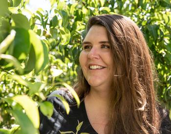 Ashley Thompson is OSU Extension's tree fruit specialist in Wasco and Hood River counties.