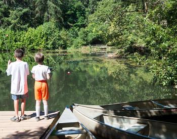 Fishing will be one of the activities offered at free 4-H Day Camps this month at the Oregon 4-H Center.