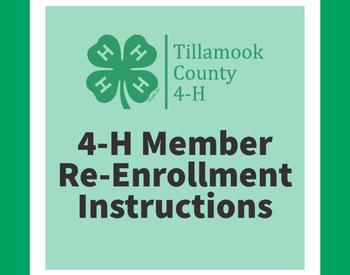 4-H Member Re-Enrollment