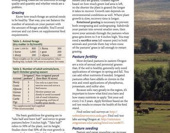 Image of Living on the Land: Pasture and Livestock Essentials publication