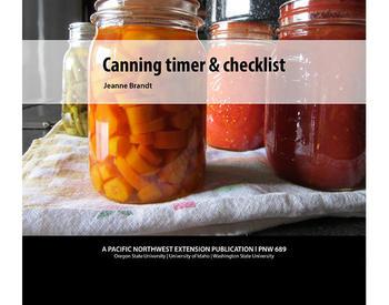 Cover image of "Canning Timer & Checklist App" publication