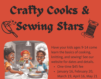 Marion County 4-H Crafty Cooks & Sewing Stars