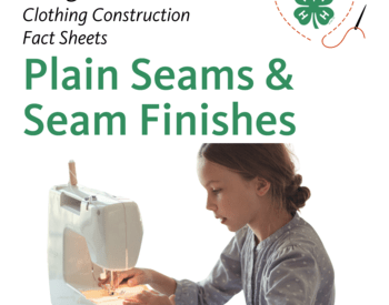 Plain Seams & Seam Finishes 4-H 320-19